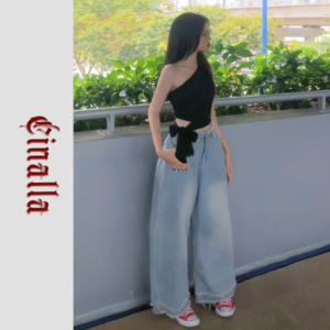 Ao-Croptop-Lech-Vai-Kem-Quan-Jeans-Ong-Rong