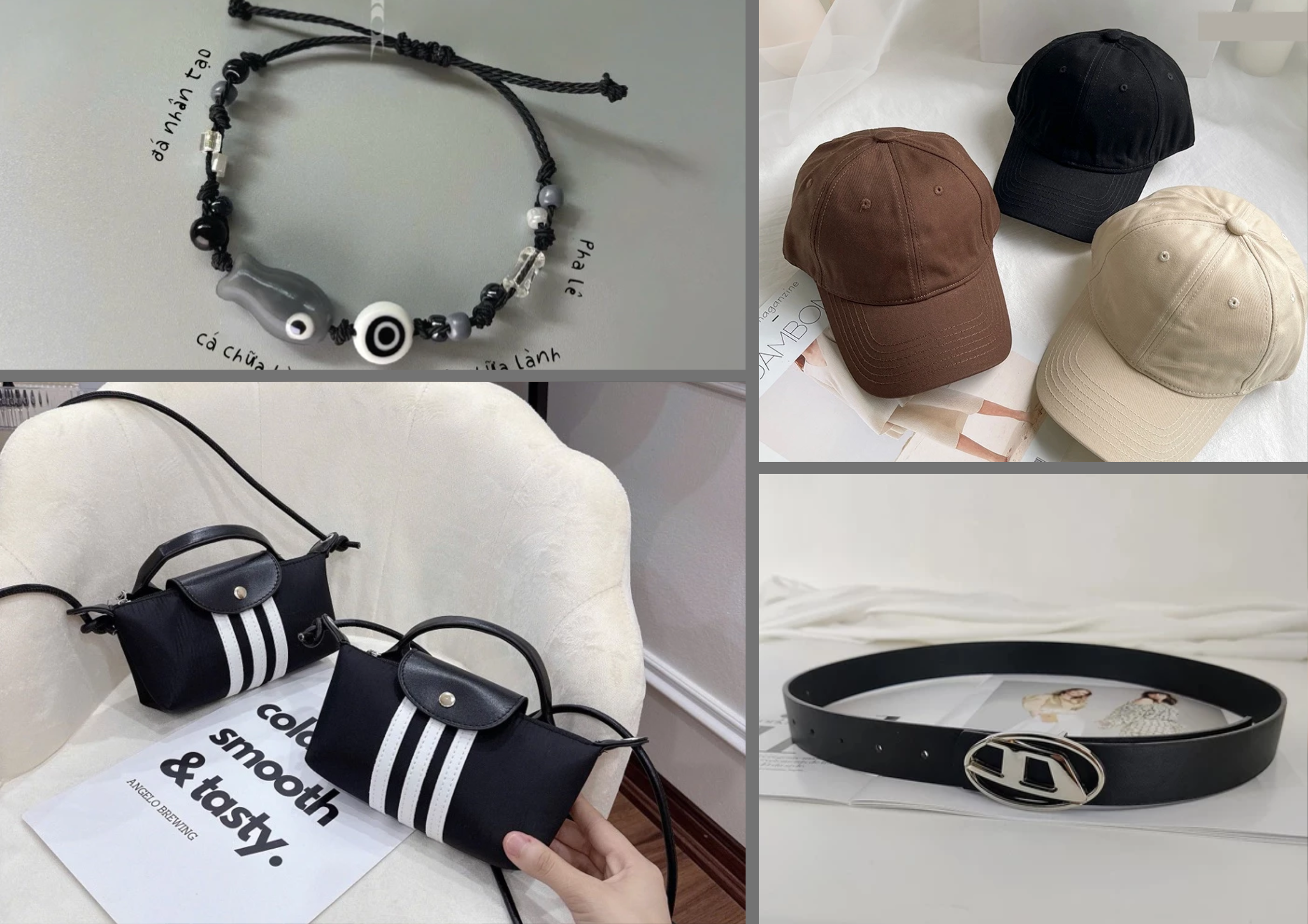 phụ kiện phối đồ streetwear nữ